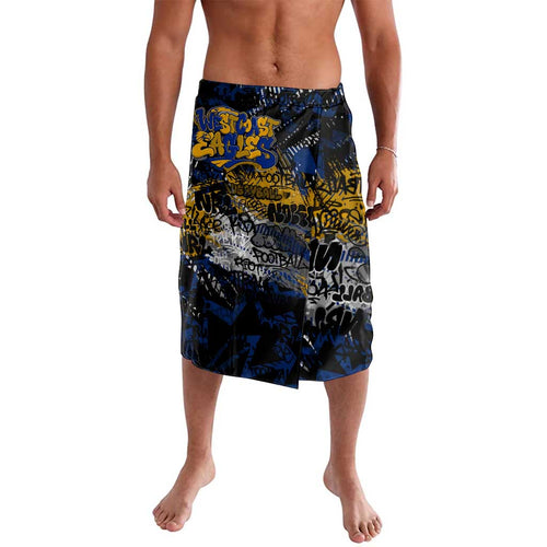 West Coast Eagles Lavalava Urban Graffiti Street Art - Bold Abstract Spray Paint