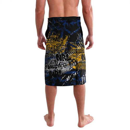 West Coast Eagles Lavalava Urban Graffiti Street Art - Bold Abstract Spray Paint