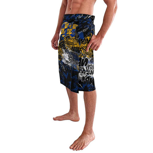 West Coast Eagles Lavalava Urban Graffiti Street Art - Bold Abstract Spray Paint