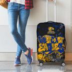 West Coast Eagles Luggage Cover Urban Graffiti Street Art - Bold Abstract Spray Paint