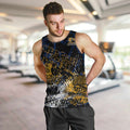 West Coast Eagles Men Tank Top Urban Graffiti Street Art - Bold Abstract Spray Paint