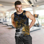 West Coast Eagles Men Tank Top Urban Graffiti Street Art - Bold Abstract Spray Paint