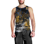 West Coast Eagles Men Tank Top Urban Graffiti Street Art - Bold Abstract Spray Paint