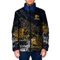 West Coast Eagles Padded Jacket Urban Graffiti Street Art - Bold Abstract Spray Paint