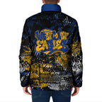 West Coast Eagles Padded Jacket Urban Graffiti Street Art - Bold Abstract Spray Paint