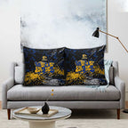 West Coast Eagles Pillow Cover Urban Graffiti Street Art - Bold Abstract Spray Paint