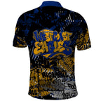 West Coast Eagles Polo Shirt Urban Graffiti Street Art - Bold Abstract Spray Paint