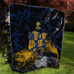 West Coast Eagles Quilt Urban Graffiti Street Art - Bold Abstract Spray Paint
