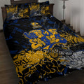 West Coast Eagles Quilt Bed Set Urban Graffiti Street Art - Bold Abstract Spray Paint