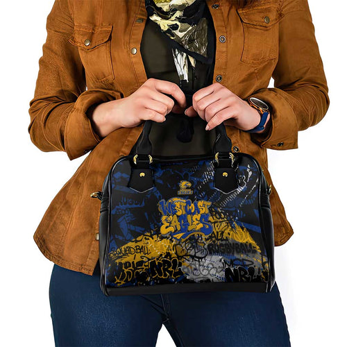 West Coast Eagles Shoulder Handbag Urban Graffiti Street Art - Bold Abstract Spray Paint