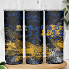 West Coast Eagles Skinny Tumbler Urban Graffiti Street Art - Bold Abstract Spray Paint