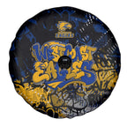 West Coast Eagles Spare Tire Cover Urban Graffiti Street Art - Bold Abstract Spray Paint