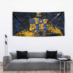 West Coast Eagles Tapestry Urban Graffiti Street Art - Bold Abstract Spray Paint