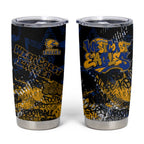 West Coast Eagles Tumbler Cup Urban Graffiti Street Art - Bold Abstract Spray Paint