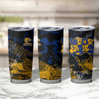 West Coast Eagles Tumbler Cup Urban Graffiti Street Art - Bold Abstract Spray Paint