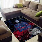Western Bulldogs Area Rug Urban Graffiti Street Art - Bold Abstract Spray Paint