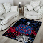 Western Bulldogs Area Rug Urban Graffiti Street Art - Bold Abstract Spray Paint