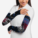 Western Bulldogs Arm Sleeves Urban Graffiti Street Art - Bold Abstract Spray Paint