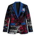Western Bulldogs Blazer Urban Graffiti Street Art - Bold Abstract Spray Paint