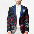 Western Bulldogs Blazer Urban Graffiti Street Art - Bold Abstract Spray Paint