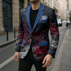 Western Bulldogs Blazer Urban Graffiti Street Art - Bold Abstract Spray Paint