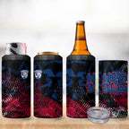 Western Bulldogs 4 in 1 Can Cooler Tumbler Urban Graffiti Street Art - Bold Abstract Spray Paint