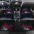 Western Bulldogs Car Mats Urban Graffiti Street Art - Bold Abstract Spray Paint