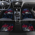 Western Bulldogs Car Mats Urban Graffiti Street Art - Bold Abstract Spray Paint