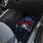 Western Bulldogs Car Mats Urban Graffiti Street Art - Bold Abstract Spray Paint
