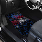 Western Bulldogs Car Mats Urban Graffiti Street Art - Bold Abstract Spray Paint