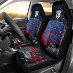 Western Bulldogs Car Seat Cover Urban Graffiti Street Art - Bold Abstract Spray Paint