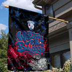 Western Bulldogs Garden Flag Urban Graffiti Street Art - Bold Abstract Spray Paint