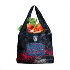 Western Bulldogs Grocery Bag Urban Graffiti Street Art - Bold Abstract Spray Paint
