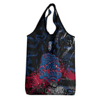Western Bulldogs Grocery Bag Urban Graffiti Street Art - Bold Abstract Spray Paint