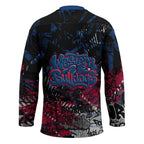 Western Bulldogs Hockey Jersey Urban Graffiti Street Art - Bold Abstract Spray Paint