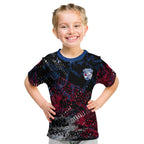 Western Bulldogs Kid T Shirt Urban Graffiti Street Art - Bold Abstract Spray Paint