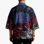 Western Bulldogs Kimono Urban Graffiti Street Art - Bold Abstract Spray Paint