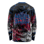 Western Bulldogs Long Sleeve Shirt Urban Graffiti Street Art - Bold Abstract Spray Paint