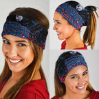 Western Bulldogs Neck Gaiter Urban Graffiti Street Art - Bold Abstract Spray Paint