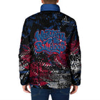 Western Bulldogs Padded Jacket Urban Graffiti Street Art - Bold Abstract Spray Paint