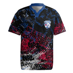 Western Bulldogs Rugby Jersey Urban Graffiti Street Art - Bold Abstract Spray Paint