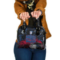 Western Bulldogs Shoulder Handbag Urban Graffiti Street Art - Bold Abstract Spray Paint