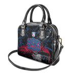 Western Bulldogs Shoulder Handbag Urban Graffiti Street Art - Bold Abstract Spray Paint