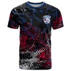 Western Bulldogs T Shirt Urban Graffiti Street Art - Bold Abstract Spray Paint