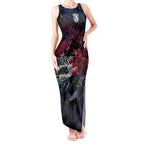 Western Bulldogs Tank Maxi Dress Urban Graffiti Street Art - Bold Abstract Spray Paint
