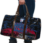 Western Bulldogs Travel Bag Urban Graffiti Street Art - Bold Abstract Spray Paint