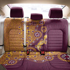 Brisbane Broncos NAIDOC Week 2026 Back Car Seat Cover Aboriginal Lizard Dot Painting - 50 Years of Deadly