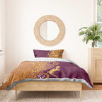 Brisbane Broncos NAIDOC Week 2026 Bedding Set Aboriginal Lizard Dot Painting - 50 Years of Deadly