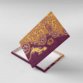 Brisbane Broncos NAIDOC Week 2026 Canvas Wall Art Aboriginal Lizard Dot Painting - 50 Years of Deadly