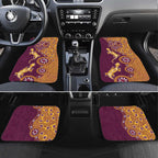 Brisbane Broncos NAIDOC Week 2026 Car Mats Aboriginal Lizard Dot Painting - 50 Years of Deadly